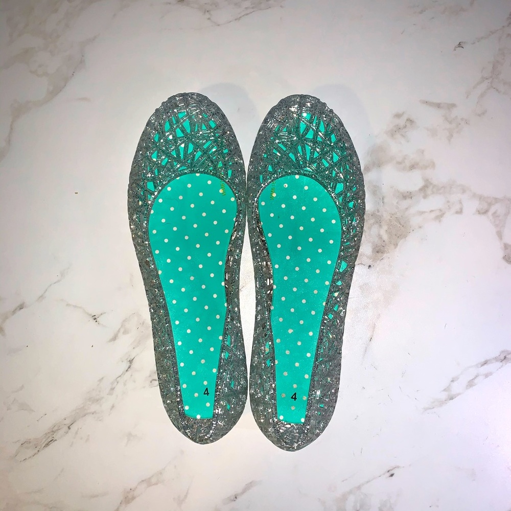 Girls Jelly Slip on Sz 4